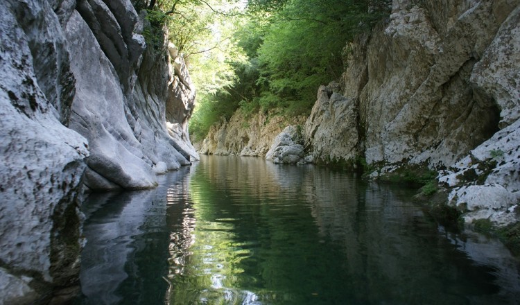 Felitto - Natural landscape of the Natural Reserve of the Gorges of Heat
